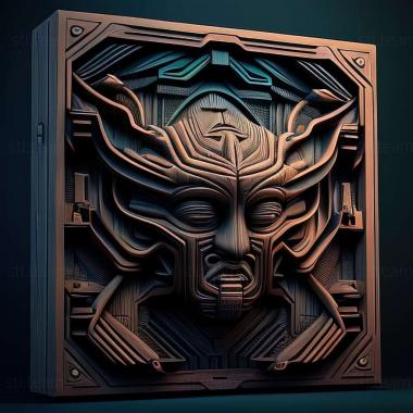 3D model System Shock game (STL)